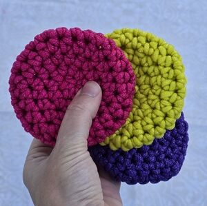 Crocheted Dish Scrubbies